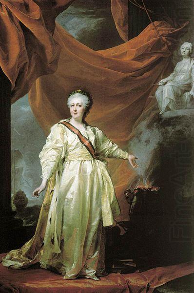 Dimitri Levitzky Portrait of Catherine II china oil painting image